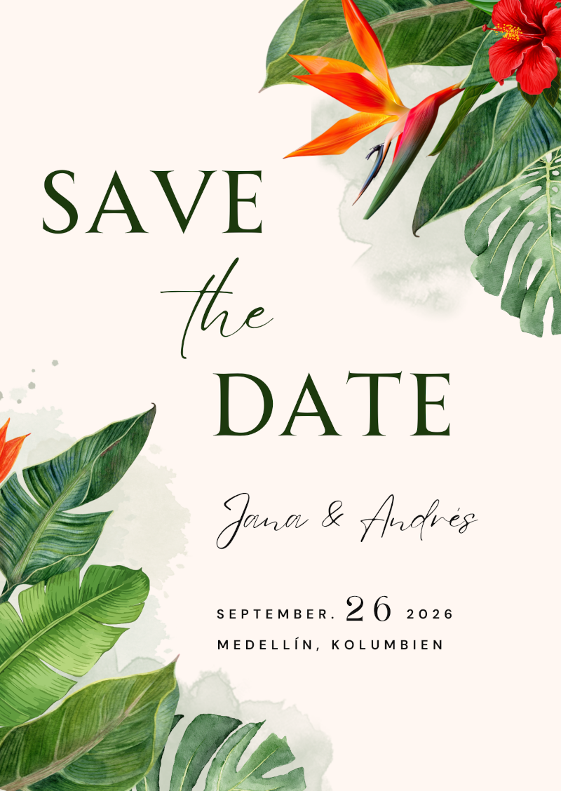 Deutsche Save the Date